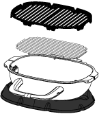 PK Grills "PK GO" c/w Flip Kit